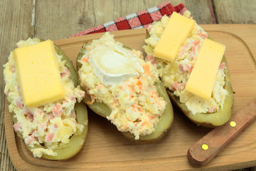 pommes de terre farcies