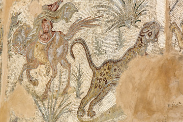 frescoes on the ruins of Carthage
