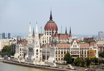 Fototapeta premium Parliament, Budapest, Hungary