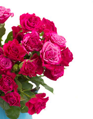 bunch of  fresh mauve roses