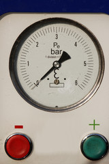 Naklejka premium Manometer