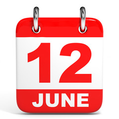 Calendar. 12 June.
