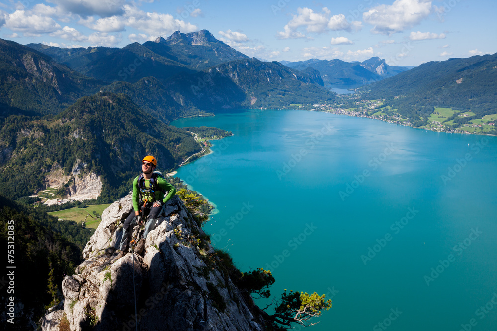 Canvas Prints Holiday in the Alps