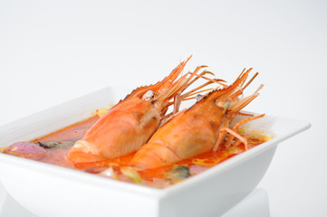 Thai popular food, TOM-YUM-KUNG