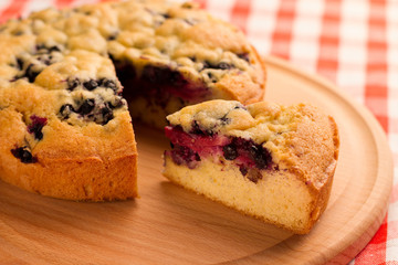Pie with berries.