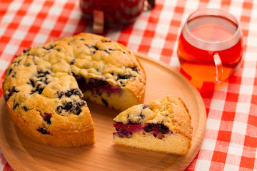 Pie with berries.