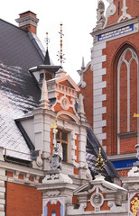 House of the Blackheads in Riga. Latvia