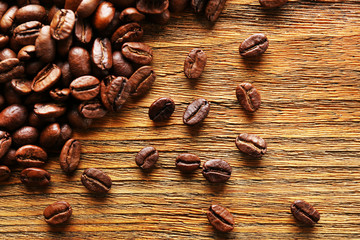 Coffee beans, close-up