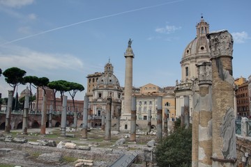 Fototapeta na wymiar forum romain