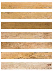 Isolate Wood plank brown