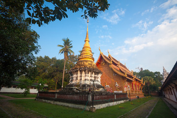 Fototapeta na wymiar Wat phra that lampang luang, Thailand