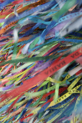 Wish Ribbons Famous Bonfim Church Salvador Bahia Brazil