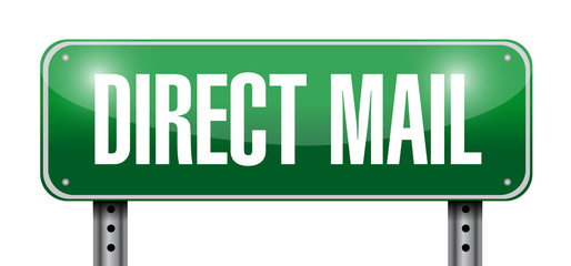 direct mail sign illustration design
