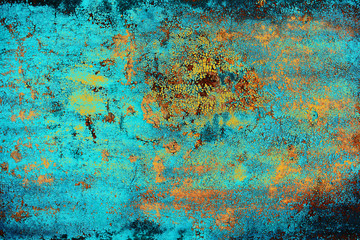 natural metallic background with rust