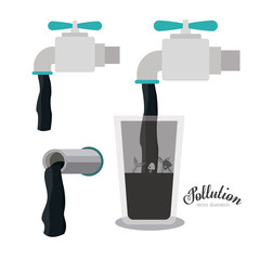 Pollution design,vector illustration.