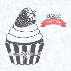 Birthday design, vector illustration.