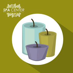 Spa design, vector illustration.