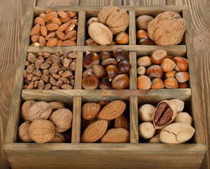 Nuts in a box