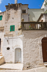 Fototapeta premium Alleyway. Minervino Murge. Puglia. Italy.