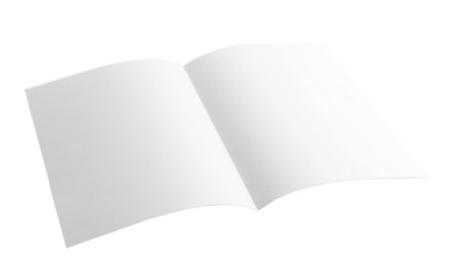 Paper sheet isolated on white