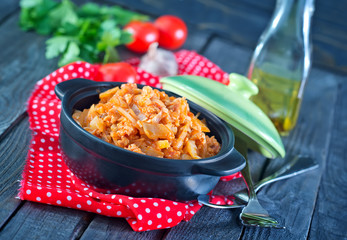 braised cabbage