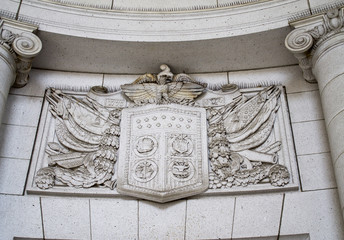 Union station in Washington DC, United States symbol