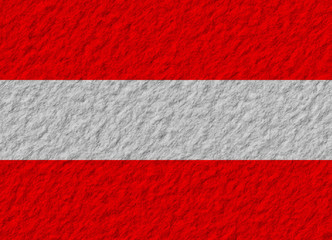 Austria flag stone
