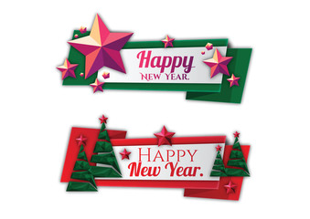 happy new year banner