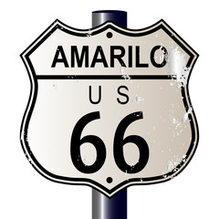 Amarillo Route 66 Sign