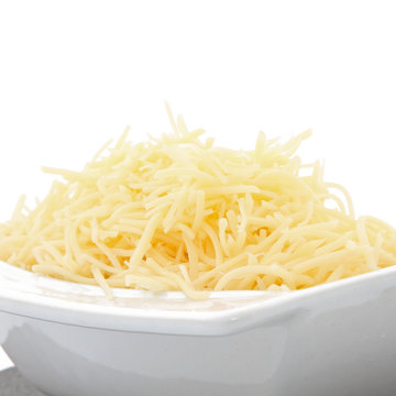 Close-up râpé de fromage