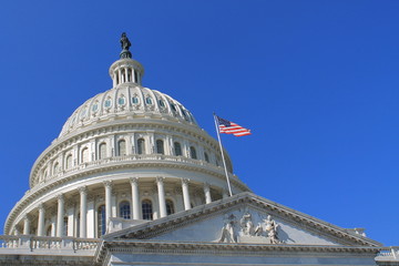 Capitol Building in Washington DC USA