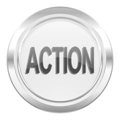 action metallic icon