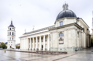 Fototapeta na wymiar Kathedrale in Vilnius