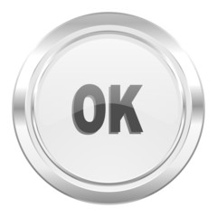 ok metallic icon