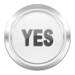yes metallic icon