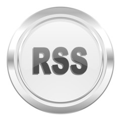 rss metallic icon