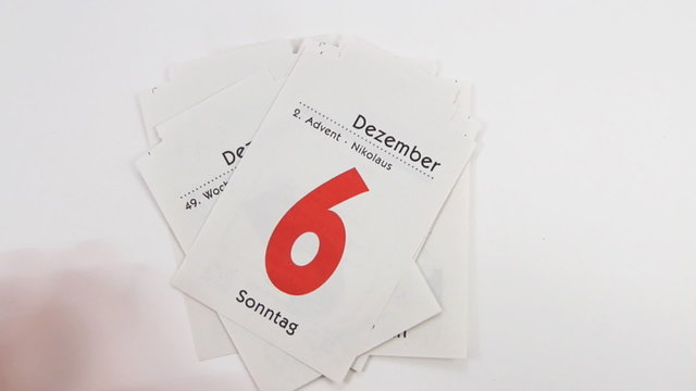 Alle Tage im Dezember