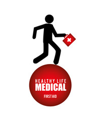 Medical design, vector illustration.