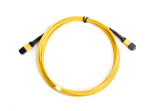 Ribbon fiber optic patchcord with connector MTP
