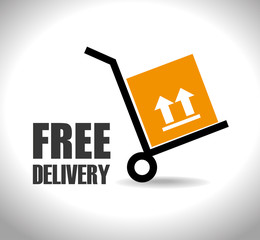 Delivery design, vector illustration.