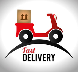 Delivery design, vector illustration.