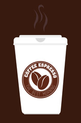 Coffee design, vector illustration.