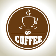 Coffee design, vector illustration.