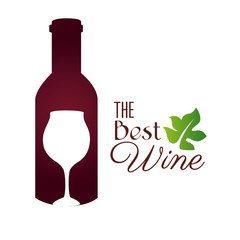 Wine design over white backgroundvector illustration