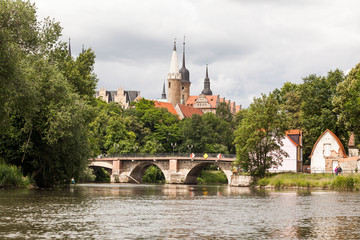 Fototapeta premium Blick auf das Merseburger Schloss