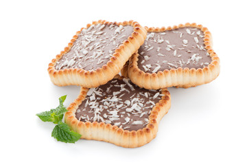 Chocolate tart cookies