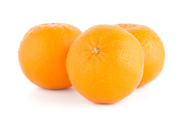 Ripe tangerine or mandarin