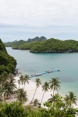 View point of Ang Thong Islands national park