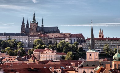 Obraz premium Panorama of Prague, Czech Republic