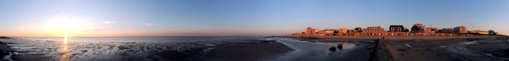 Cuxhaven-Duhnen Strandpanorama
